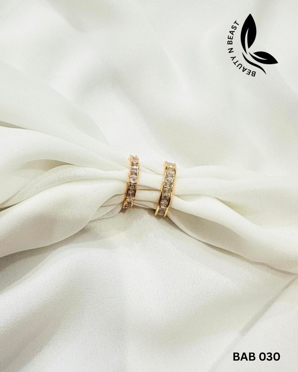 Golden chala Rings (Pair of 2)