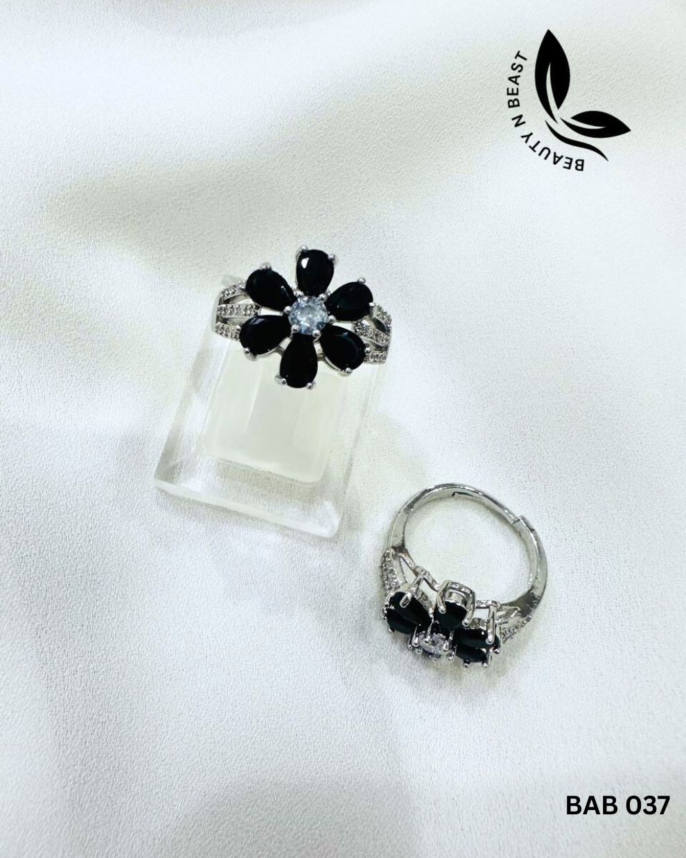 Black Zircon Ring