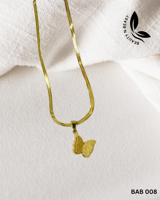 Stainless Steel Beautiful Butterfly Pendant.