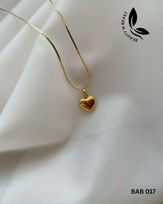 Stainless Steel Heart Pendant